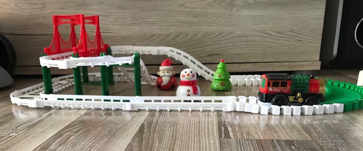 Hračka Vianočný vláčik na baterky/Nové - 13