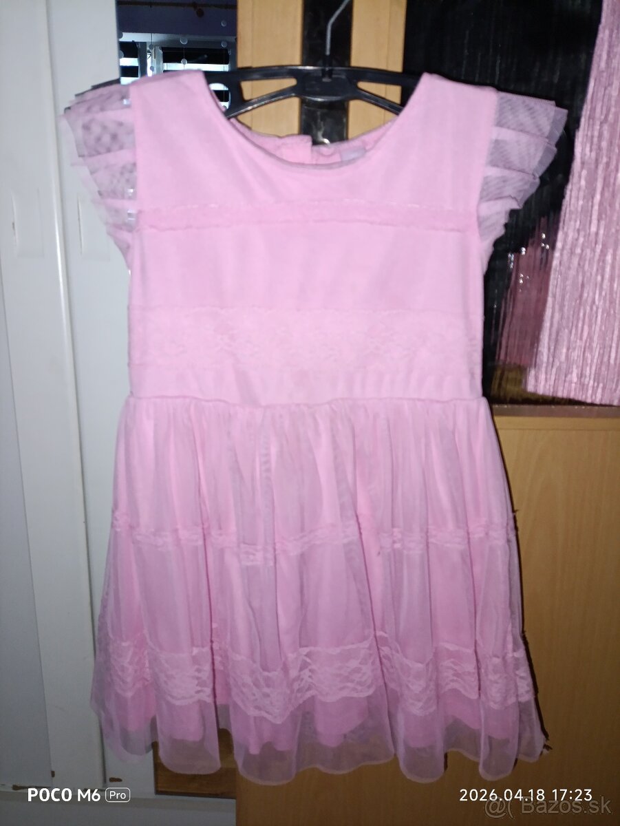 Šaty 122/128 a sukničky 116/122 - 13