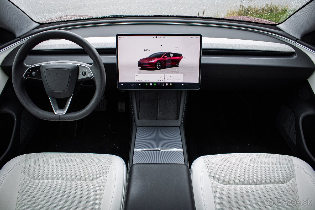 Tesla 3 Highland 91% SOH LR AWD, EAP, Biely interiér, DPH - 13