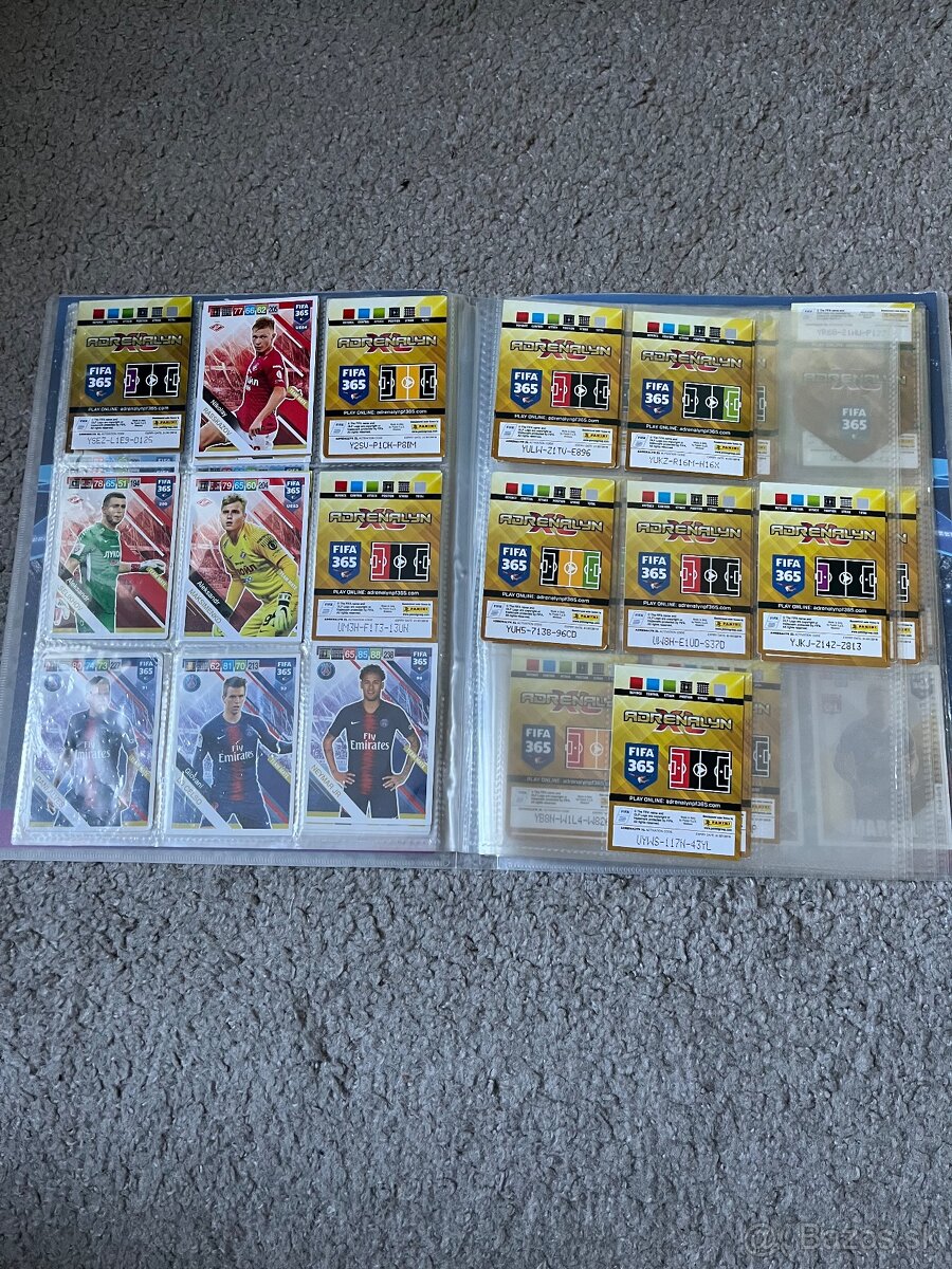Panini futbalove karty - 13