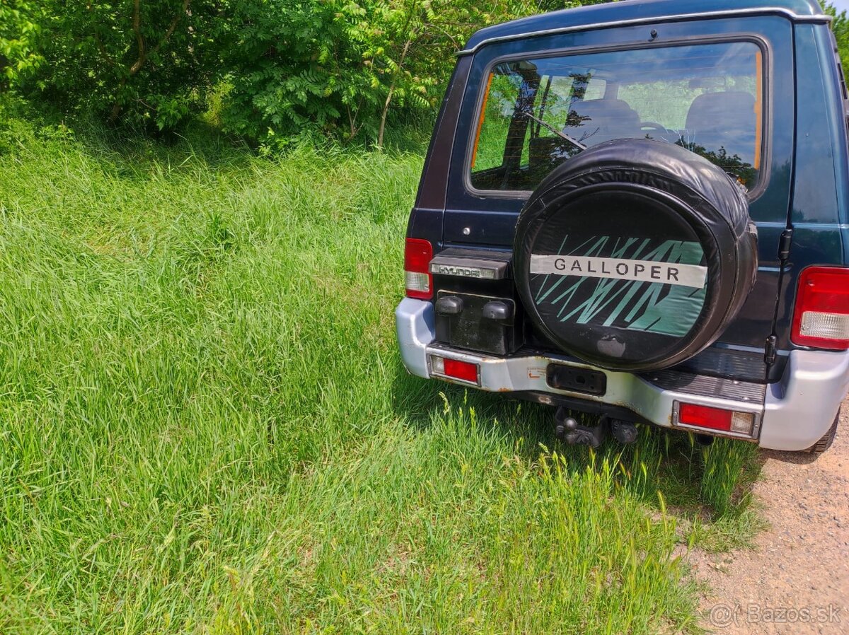 Predám hyundai galloper 2.5td - 13