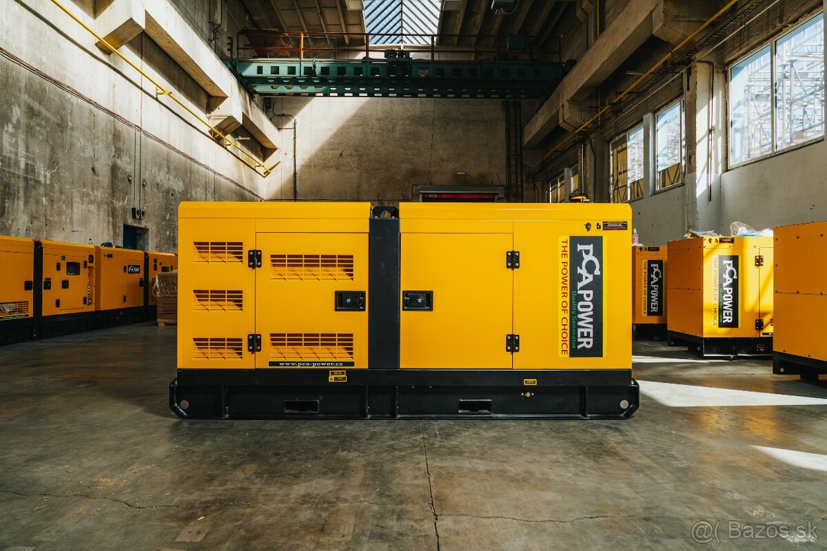 Naftová elektrocentrála PDE-66 kVA s ATS. - 13