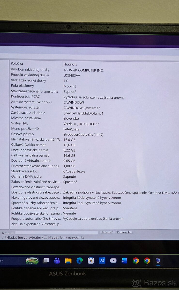 Asus Zenbook 14 OLED, UX3402VA V ZÁRUKE - 13