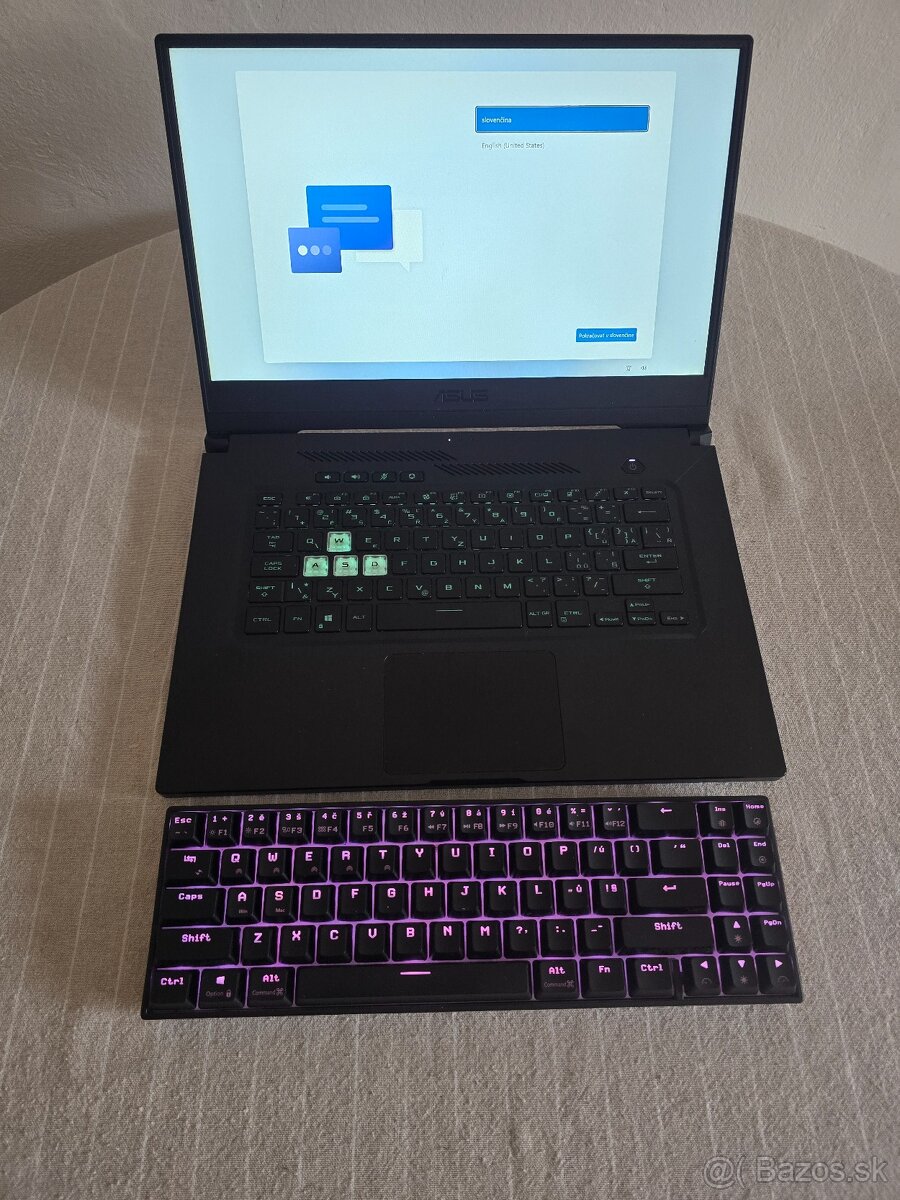 Asus Tuf Dash F15 , 512GB. SSD , 24GB. ram , 6 GB. gpu - 13