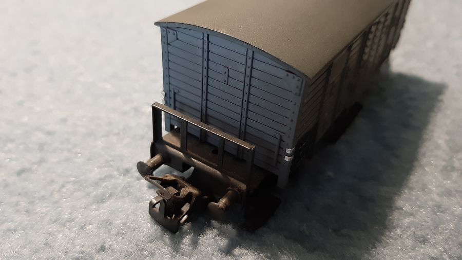 Vláčiky - model krytého vozňa Fleischmann H0 - 13