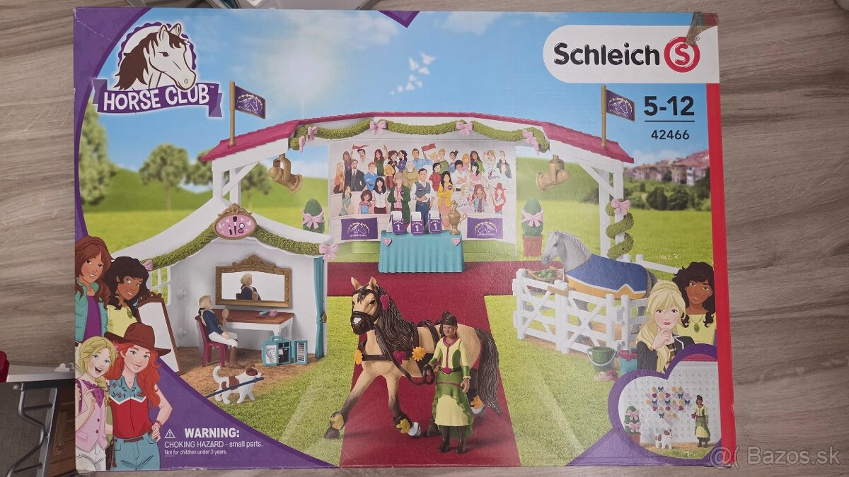 Schleich kone, stajne, dom - 13