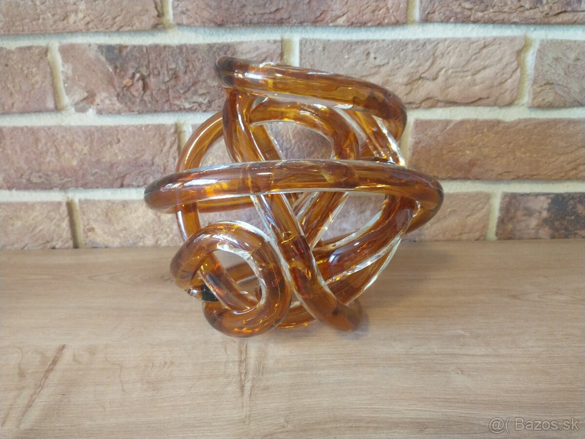 váza, košík, fúkané sklo, misa, hutné sklo - 13