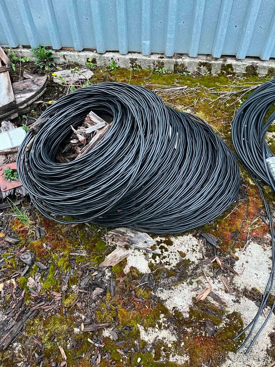 Predám pevné silové káble a elektrický kábel. - 13