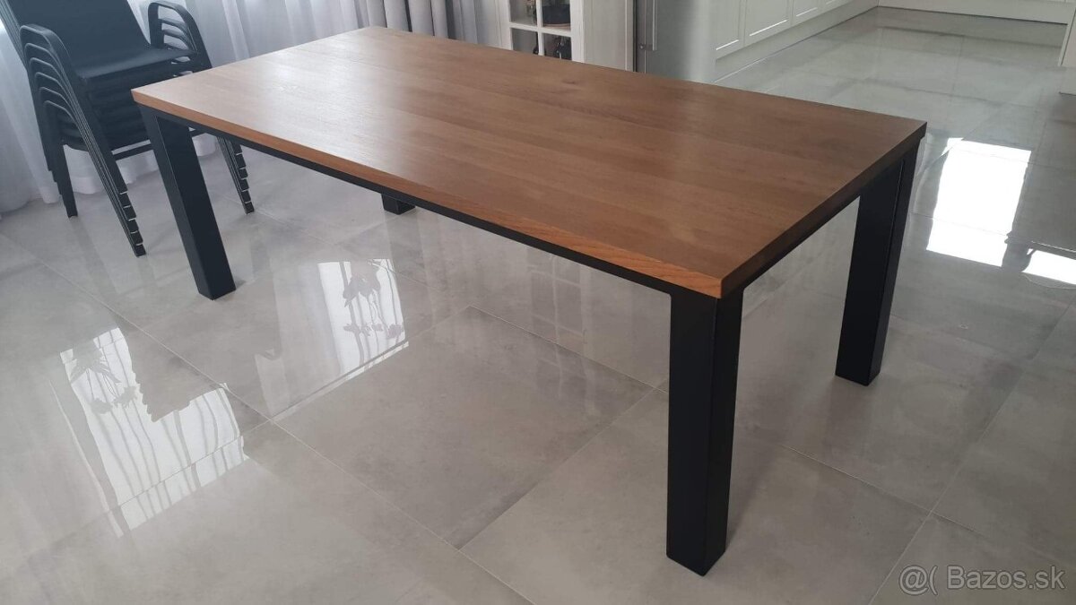 Jedálenský dubový stôl - 13