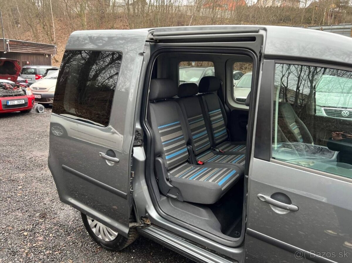 VW Caddy 1.2 TSI 77 kW 2x šoupačky 2011 klima serviska - 13