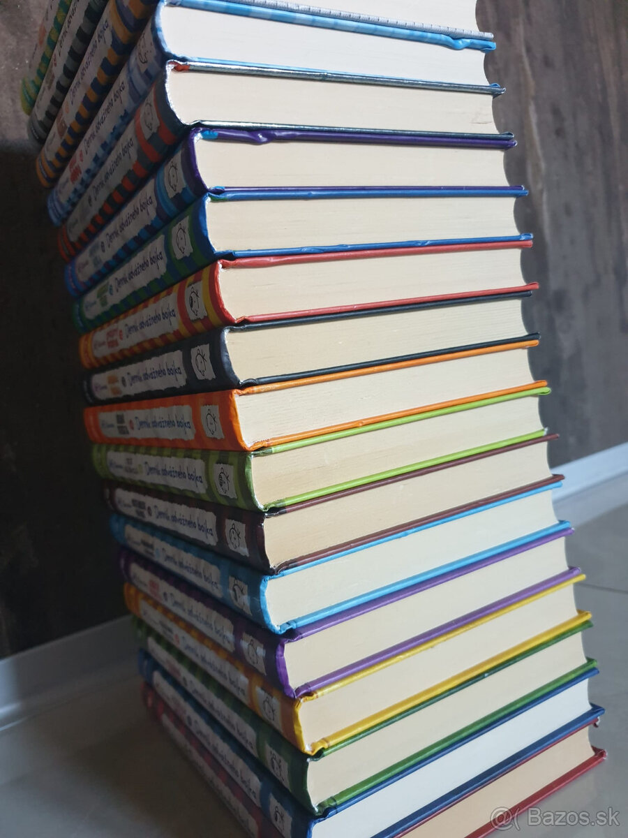 Jeff Kinney - Denník odváž. bojka 1-18 diel + 3 knihy navyše - 13