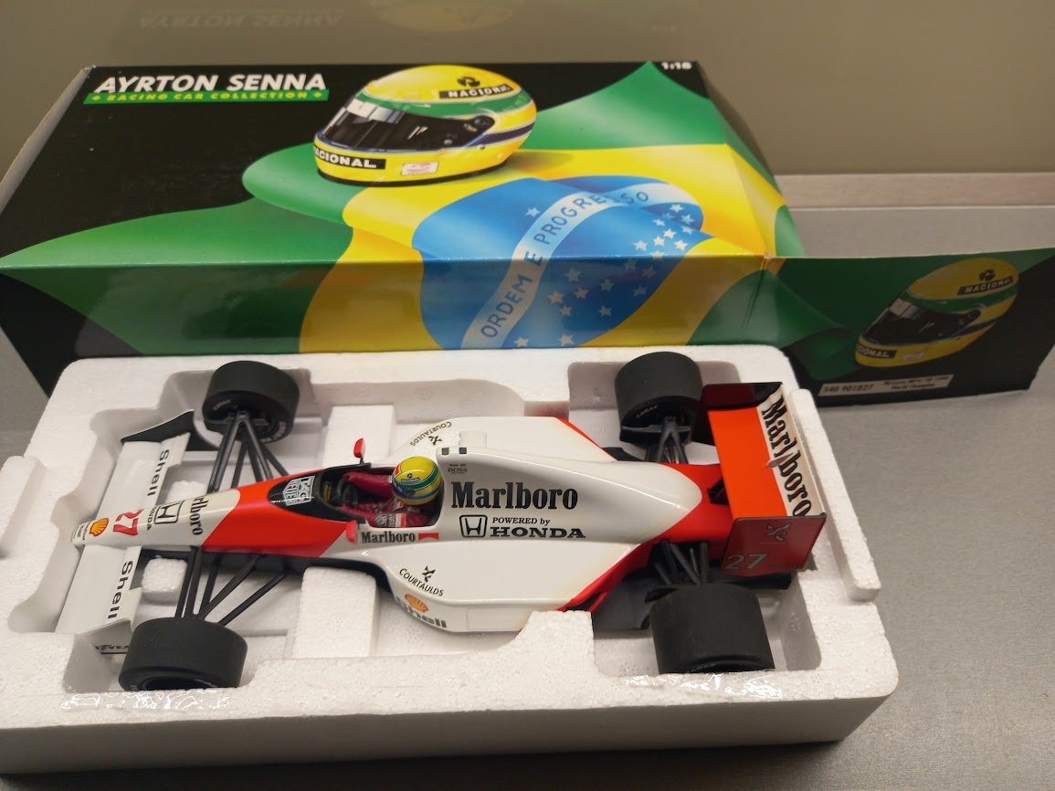 F1 MCLAREN MP4/5B 1990 AYRTON SENNA MINICHAMPS 1:18 - 13