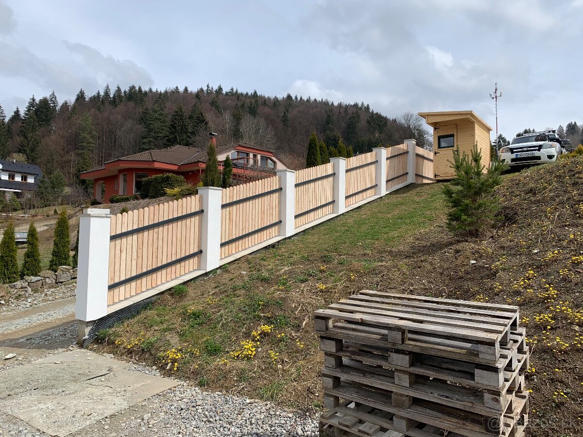 Plotove dosky plotovky plot drevo hranoly Skladom - 13