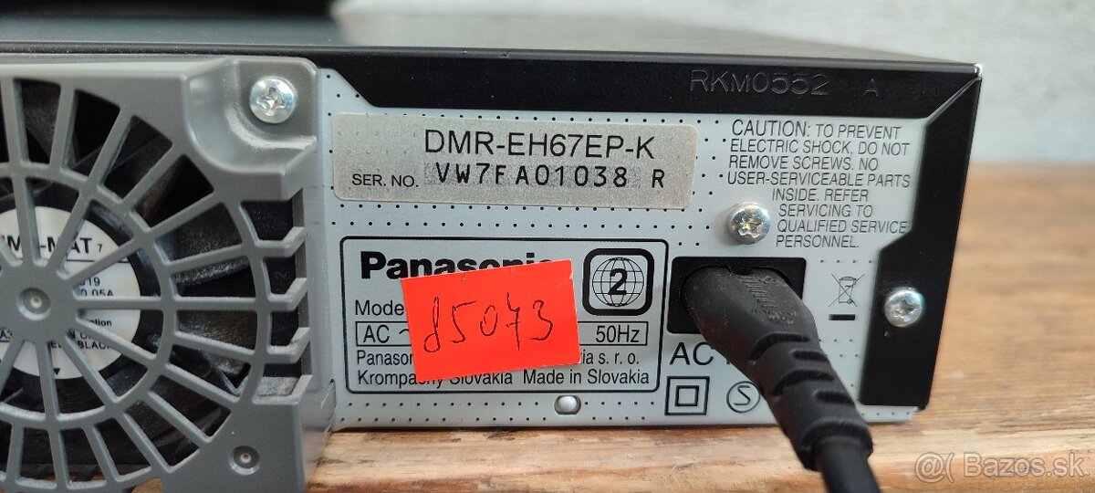 DVD rekordér Panasonic. - 13
