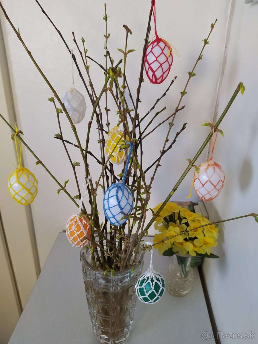 ručně háčkované dekorace - 13