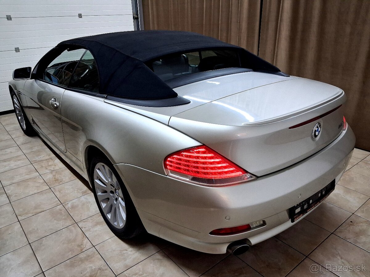 Kabriolet BMW 650i cabrio V8 - 13
