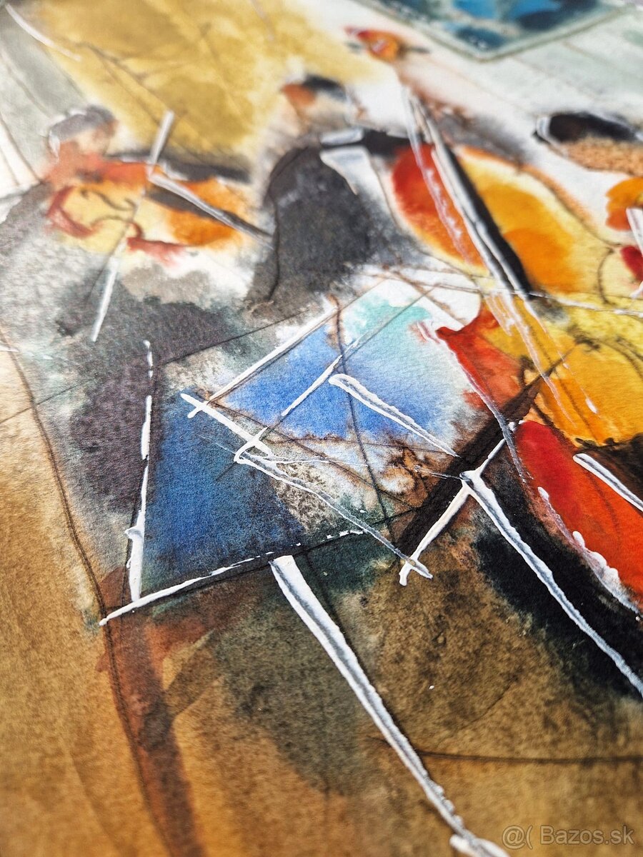 Michael Rosenwein - (UNIKAT-Akvarel) /Figuratívny impresioni - 13