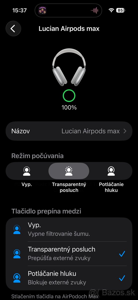 AirPods Max Silver with White Headband - 13