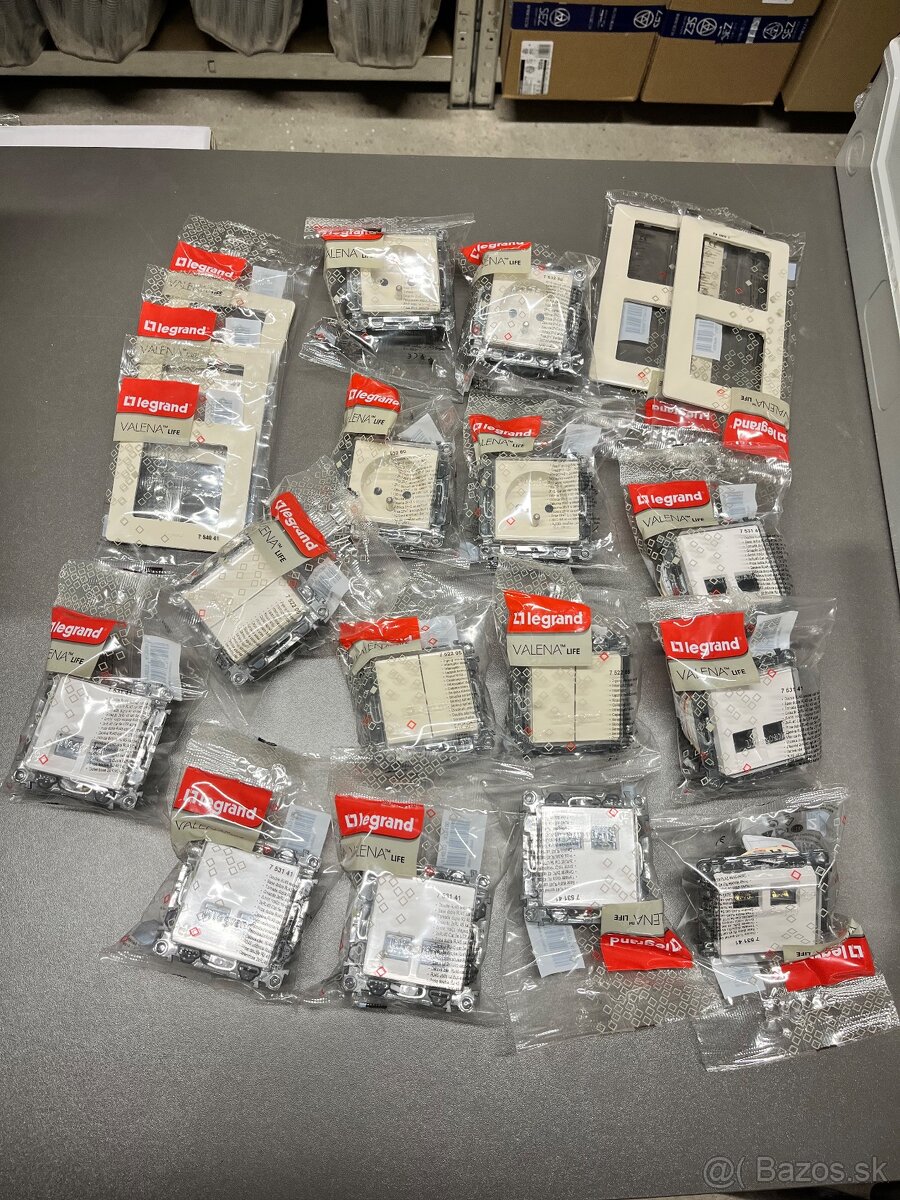 LEGRAND valena life, CYKY káble, asfora, elektro materiál - 13