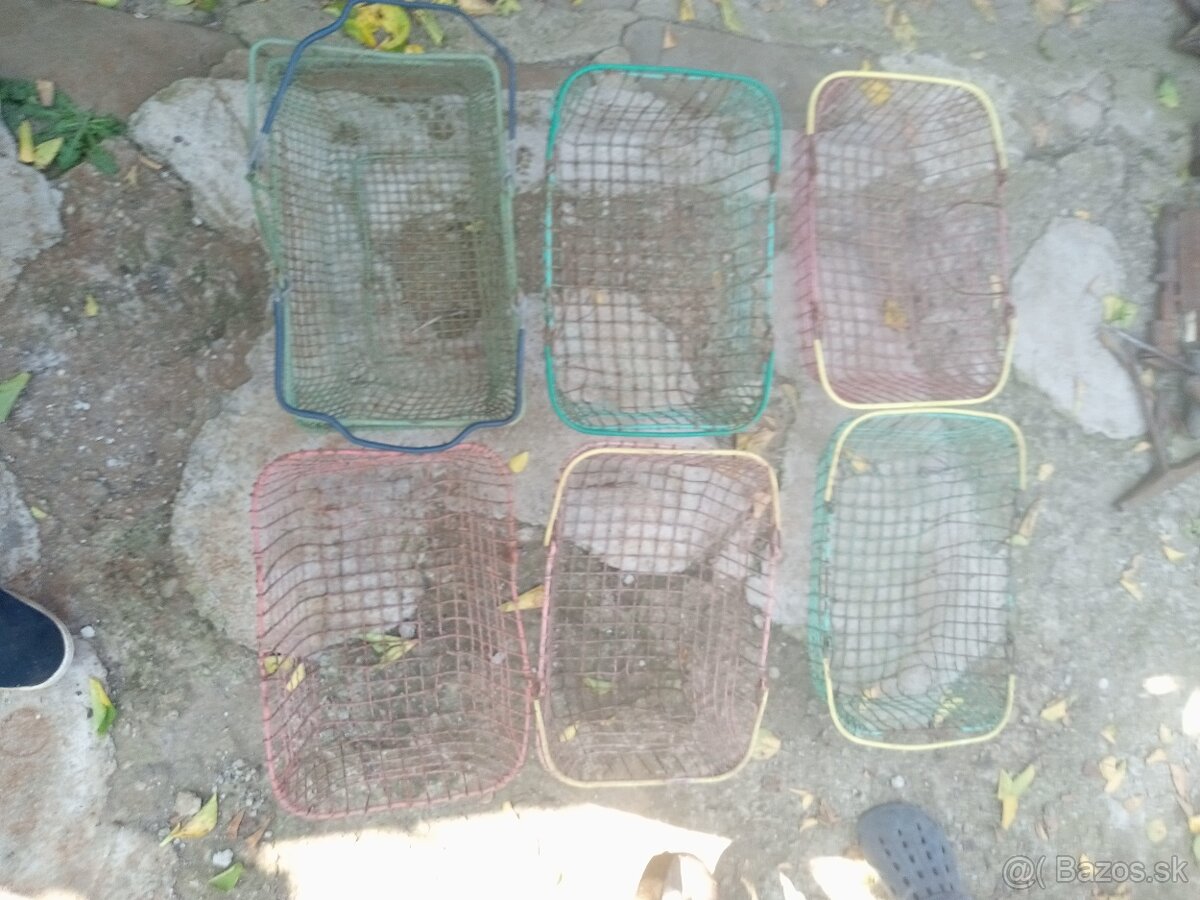 Nákupné košíky koleso - 13