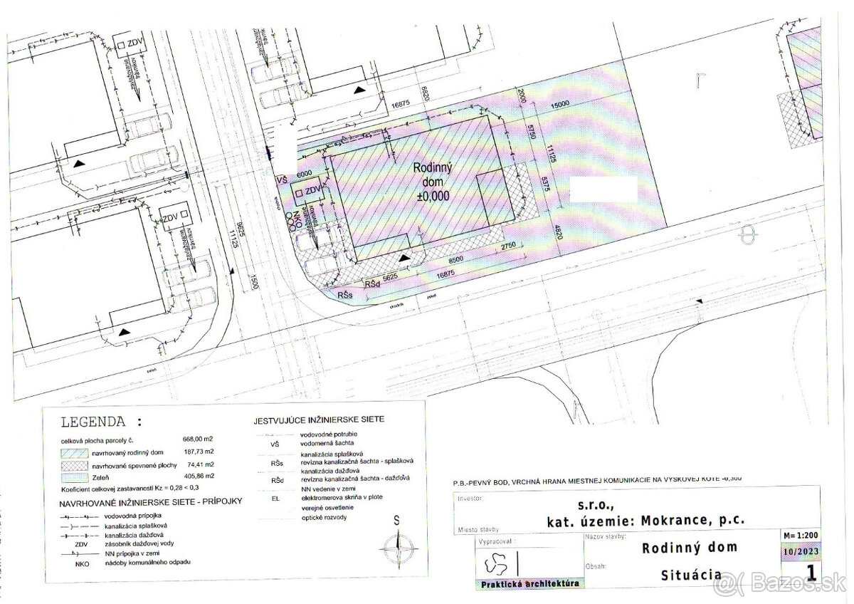 Stavebný pozemok Mokrance, 745m2, cca 21 km od Košíc - 13