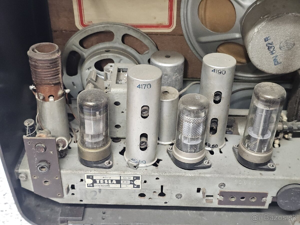 "Accord" 》Tesla 401U 》Starožitné elektronkové radio 》bakel - 13