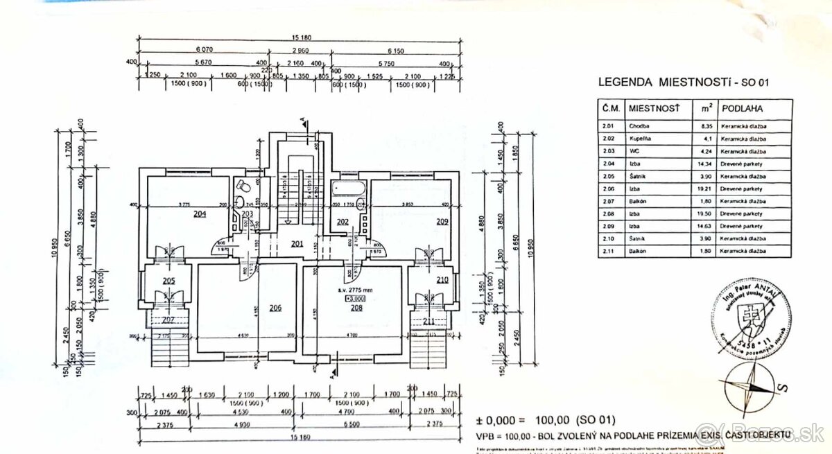 INVESTIČNÁ PRÍLEŽITOSŤ - Rodinný dom s 5 bytovými jednotkami - 13