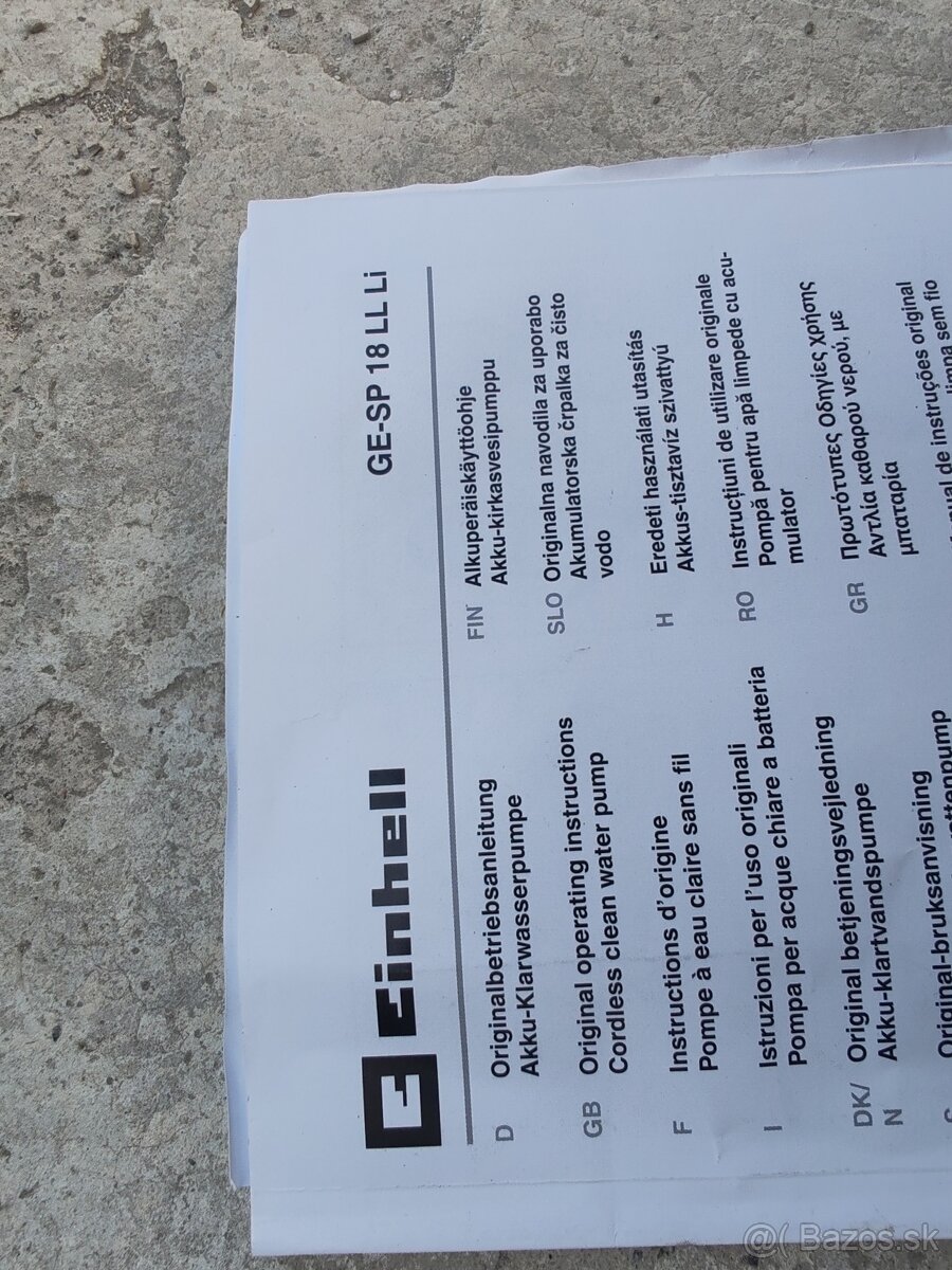 Predám AKU kosačku a Einhell - 13