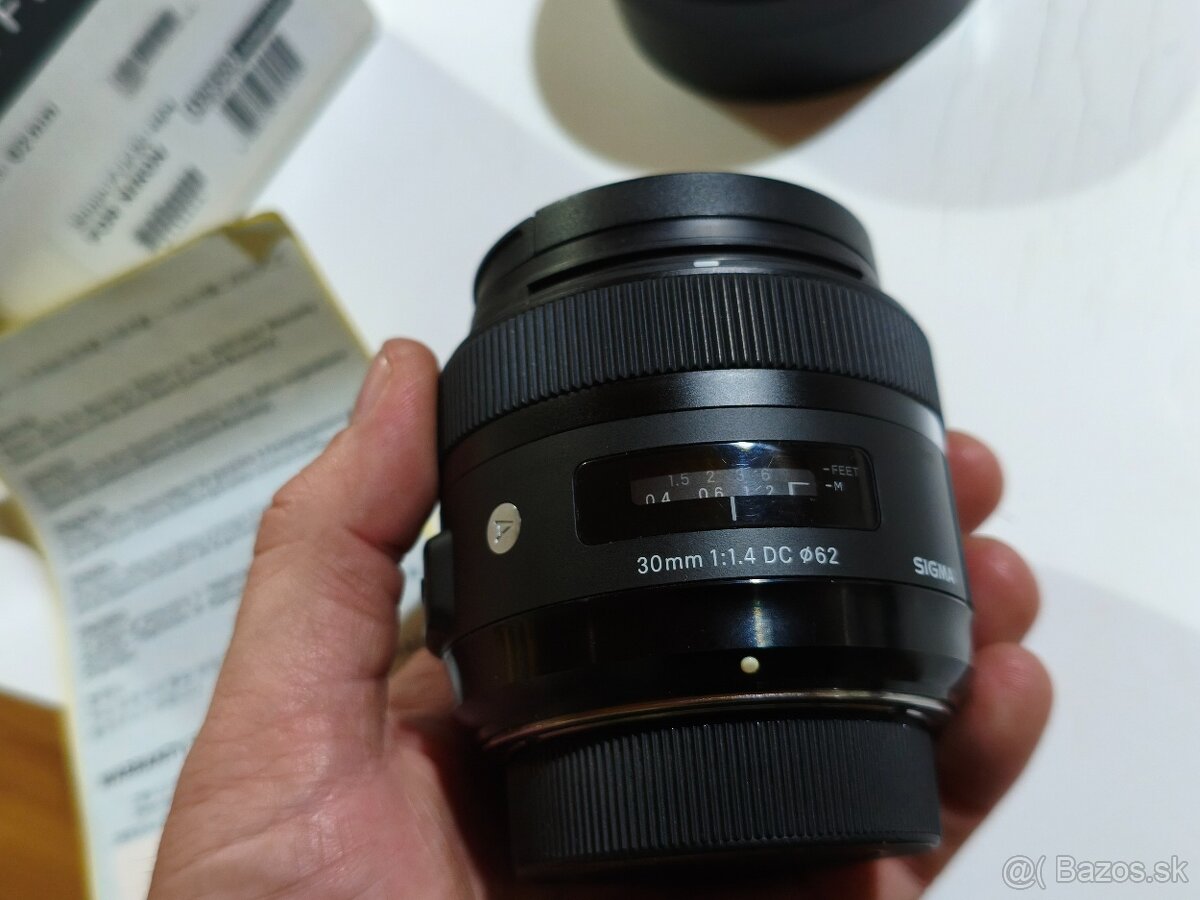 Sigma 30mm F1,4 DC HSM Art pre Nikon bajonet F - 13