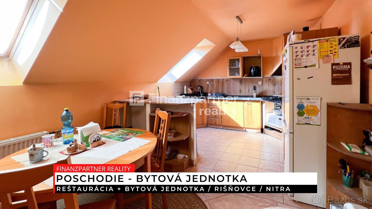 Reštaurácia + bytová jednotka, Rišňovce, Nitra - 13