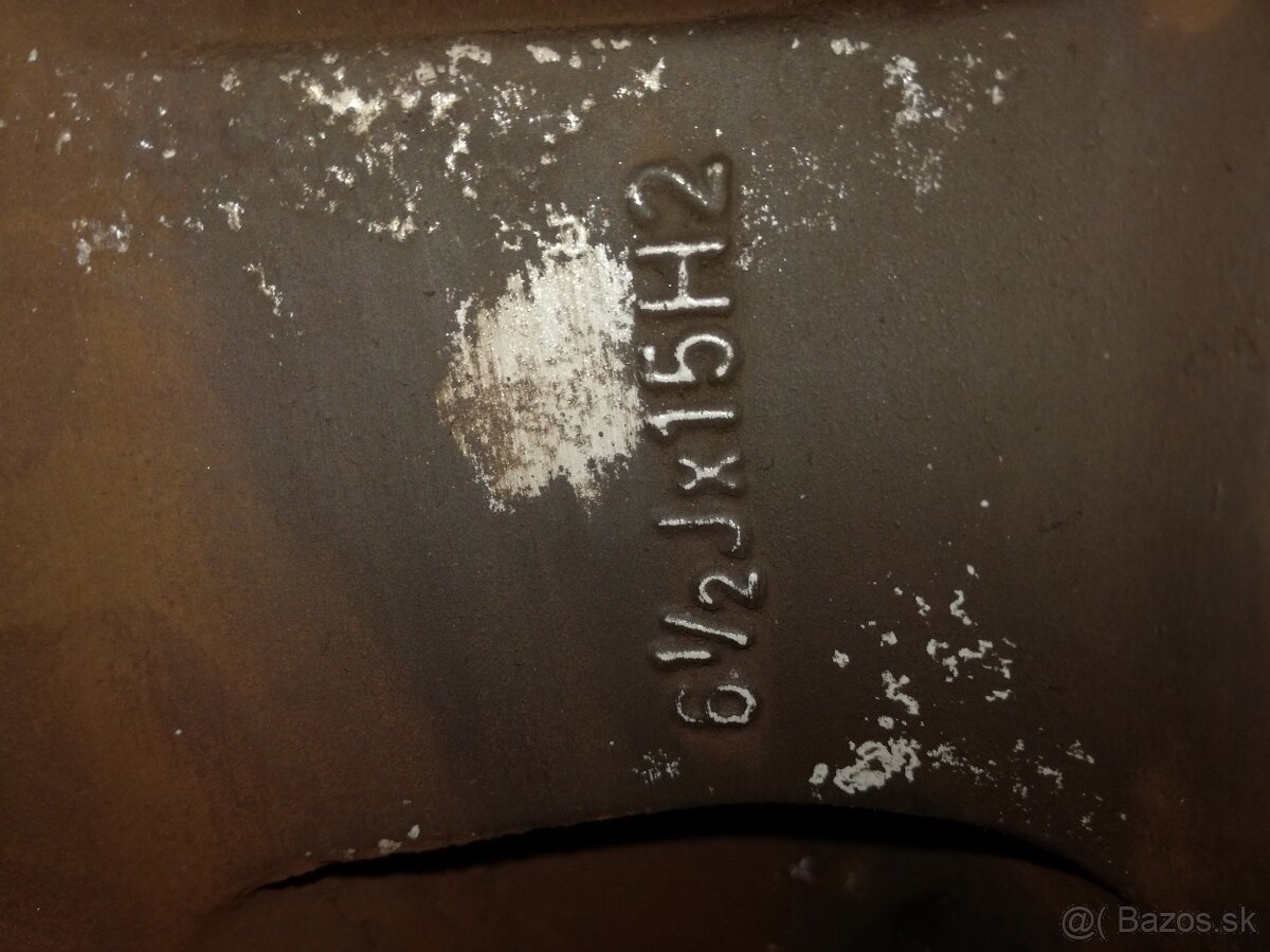 Mercedes Alu disky R15 -Dve sady - 13