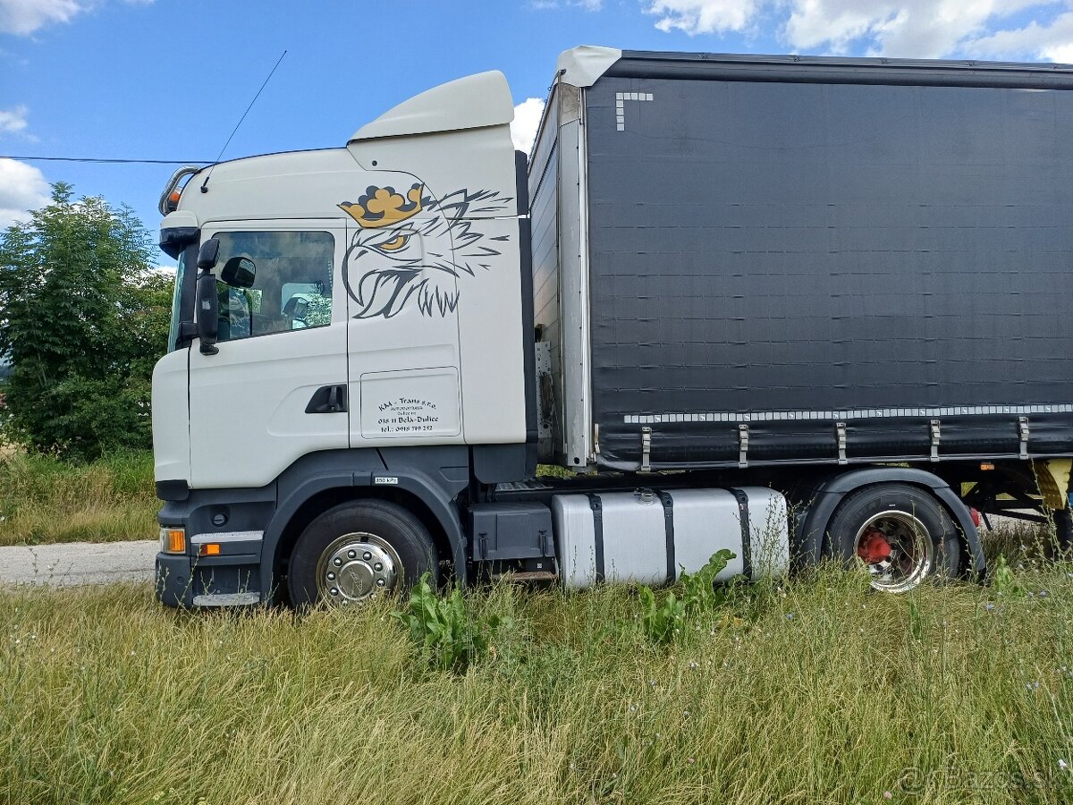 Ťahač Scania + náves - 13