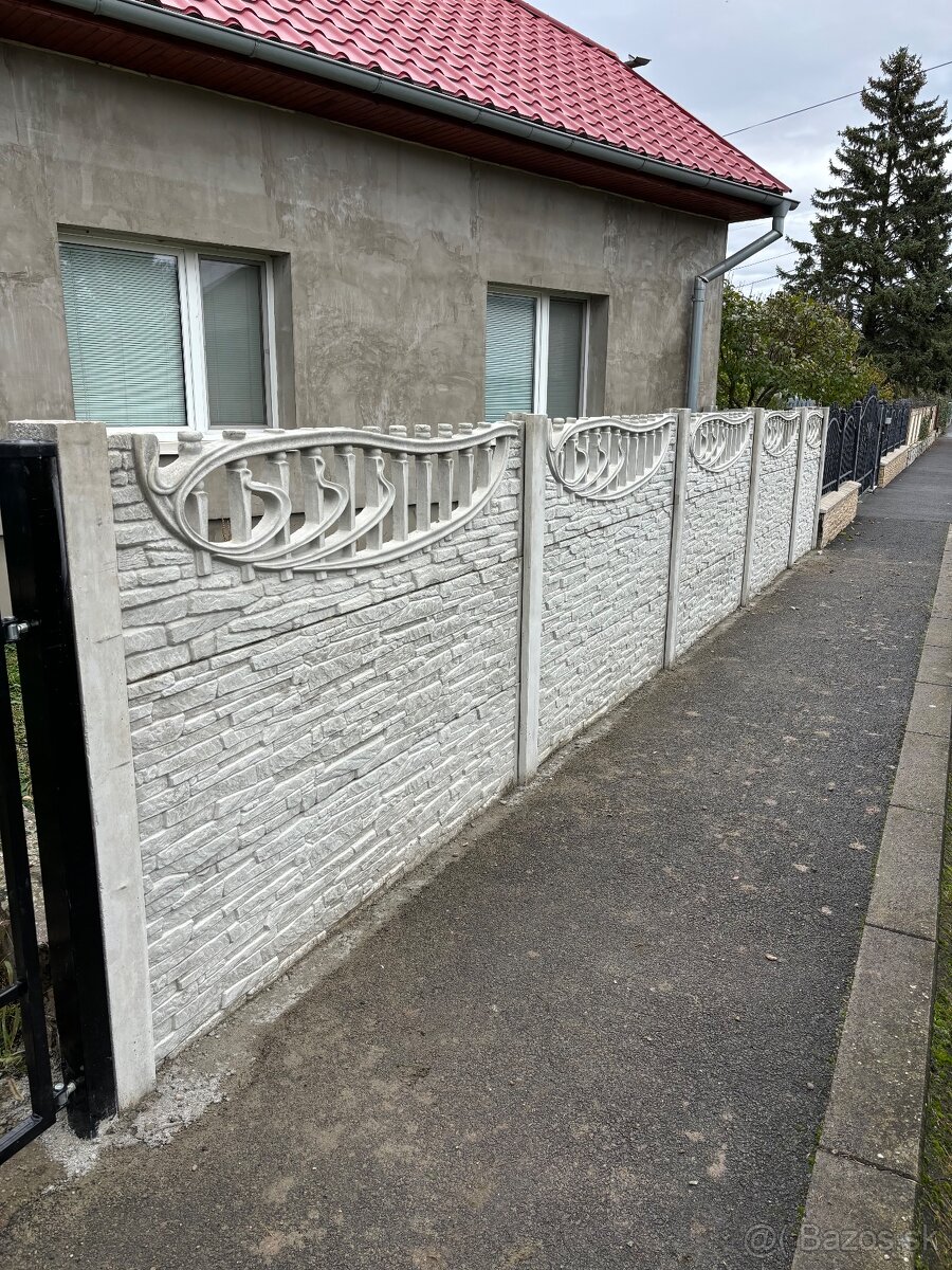 Betónové ploty a 3D ploty - 13