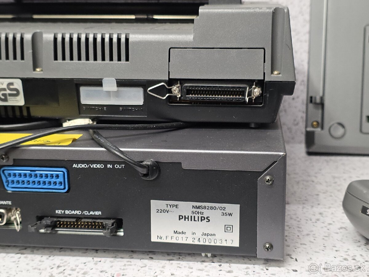 Retro PC zostava Philips MSX : NMS8280 + NMS1431 + KB + MYŠ - 13