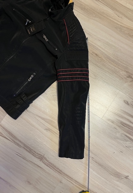 Kožená bunda xl umelá koža nová - 13