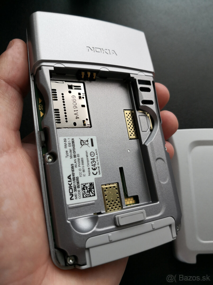 Retro Nokia E61 nový uloženka + komplet príslušen - 13