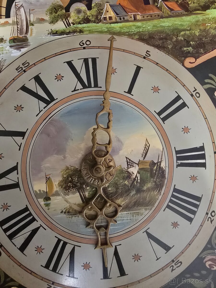 Original Holandske hodiny s budíkom - 13
