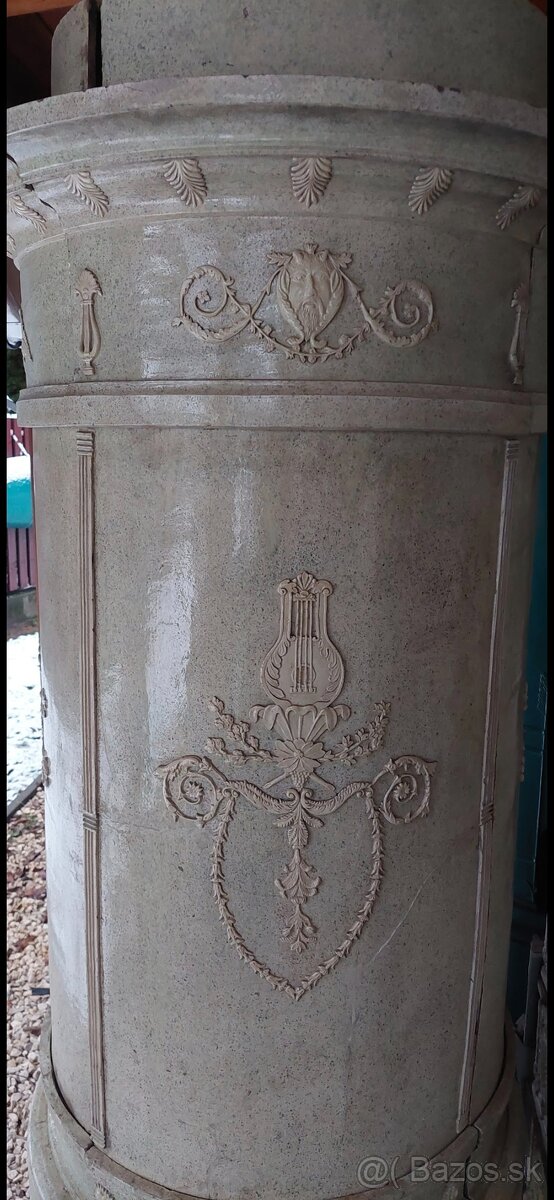 Kachlová pec historická - 13