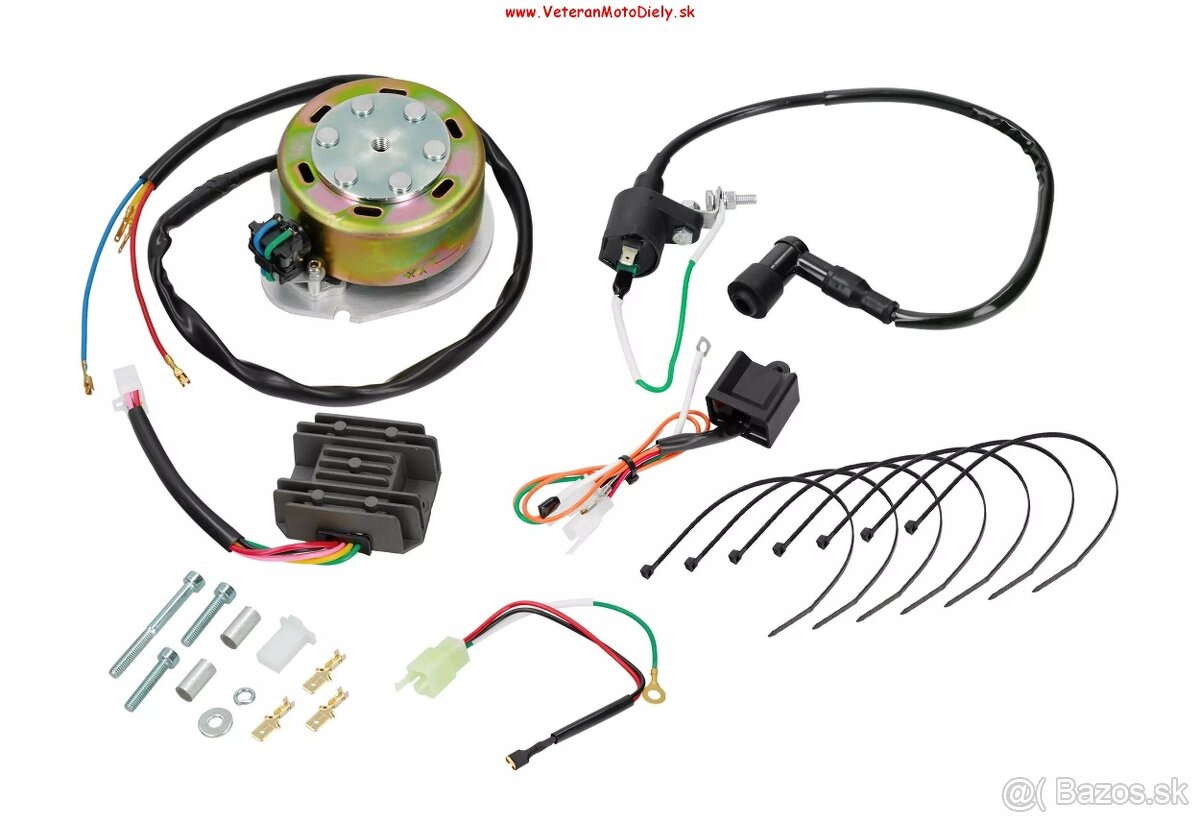 JAWA Pionier Bezkontakt zapaľovanie - 96 eur/ sada - 13