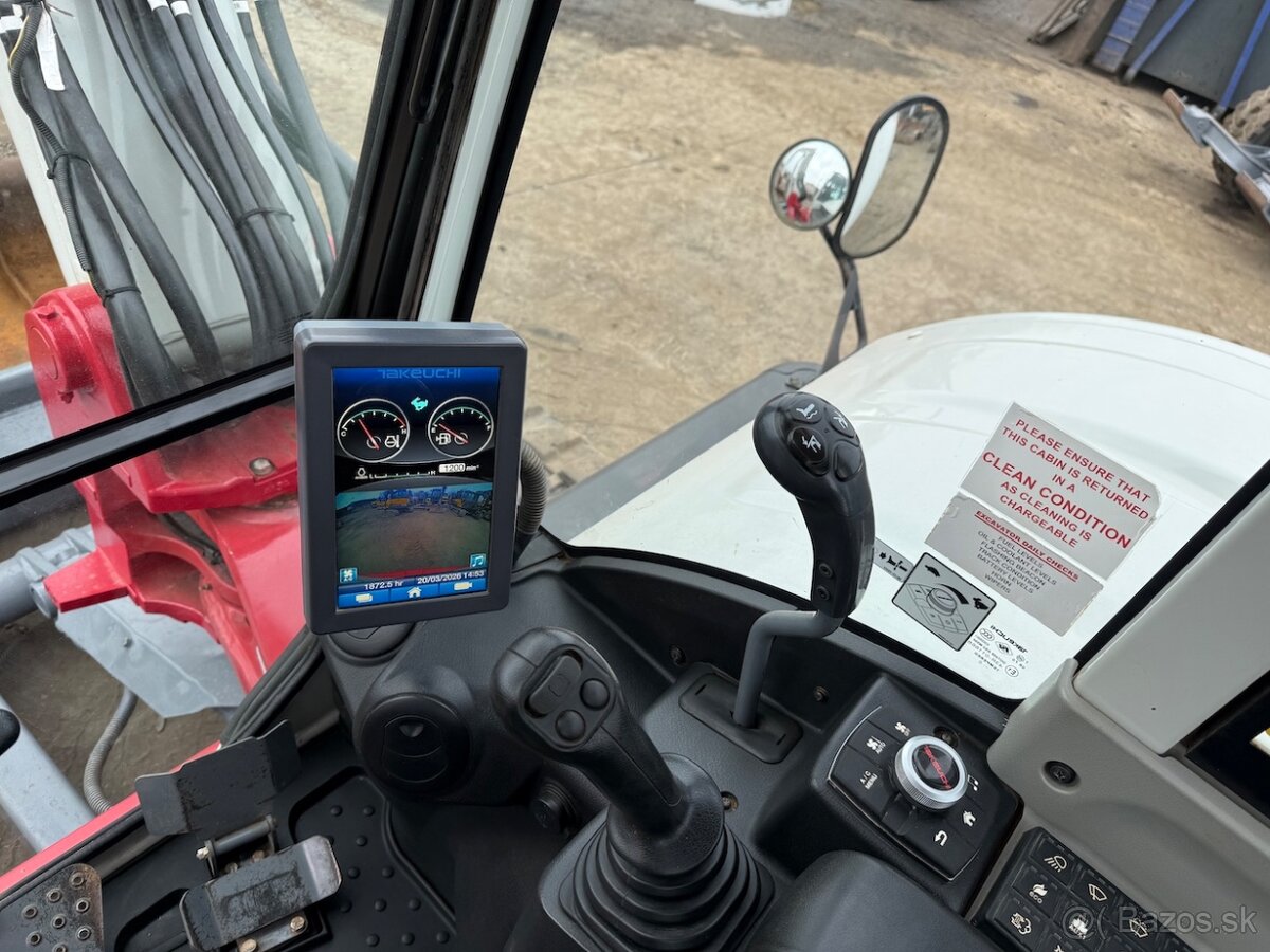 Takeuchi TB 370 ,r.v. 2021, klima, velmi dobrý stav - 13