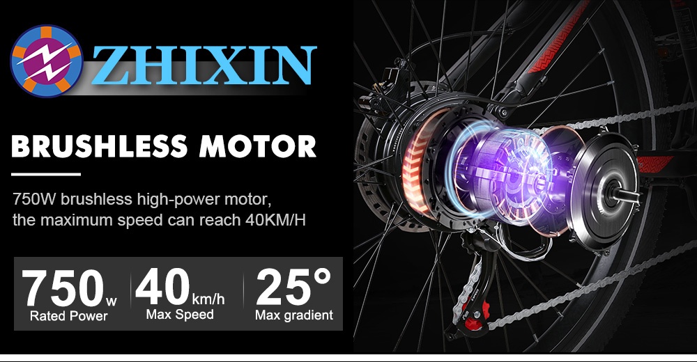 Elektrický bicykel SAMEBIKE XD26-II - 13