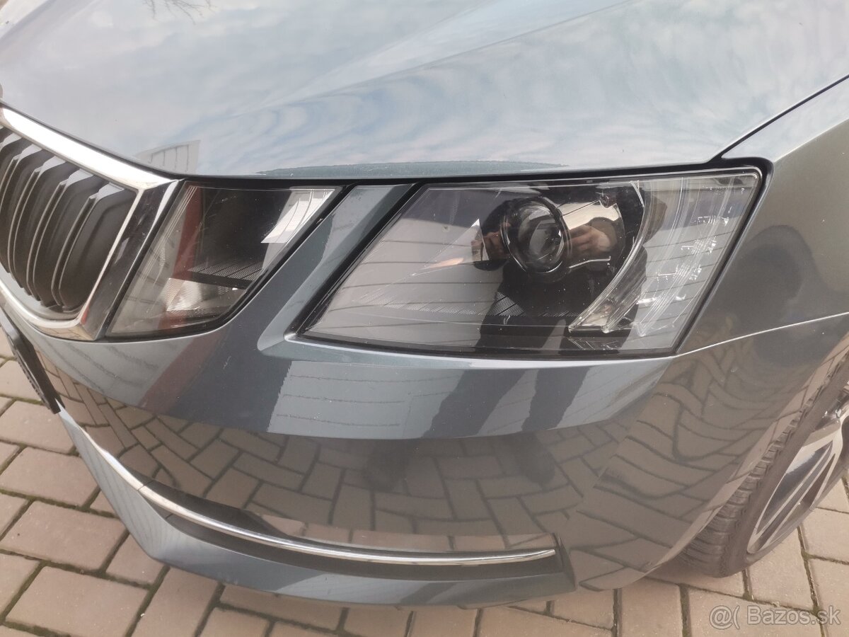 Svetlá octavia 3 facelift h7+h7 prerabka BILED - 13
