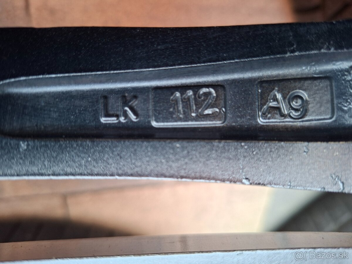 Predám org.hlinikové disky--Audi/Mercedes/Skoda/Vw--R17 - 13