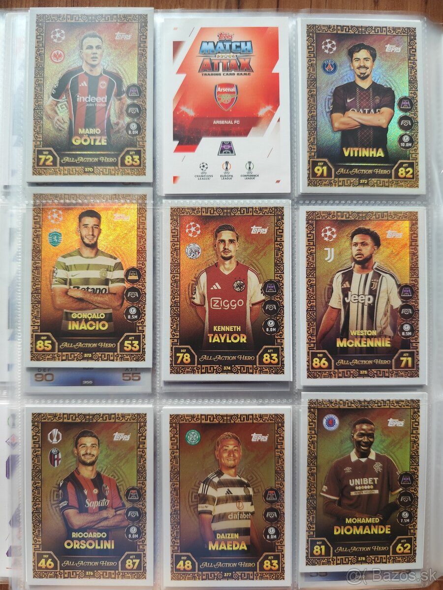 Futbalové kartičky Match Attax 2025/26 - 13