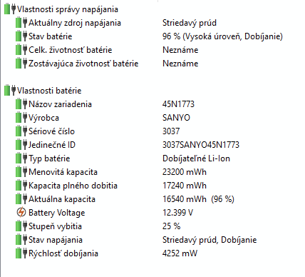 Notebook Lenovo ThinkPad T450 - 13