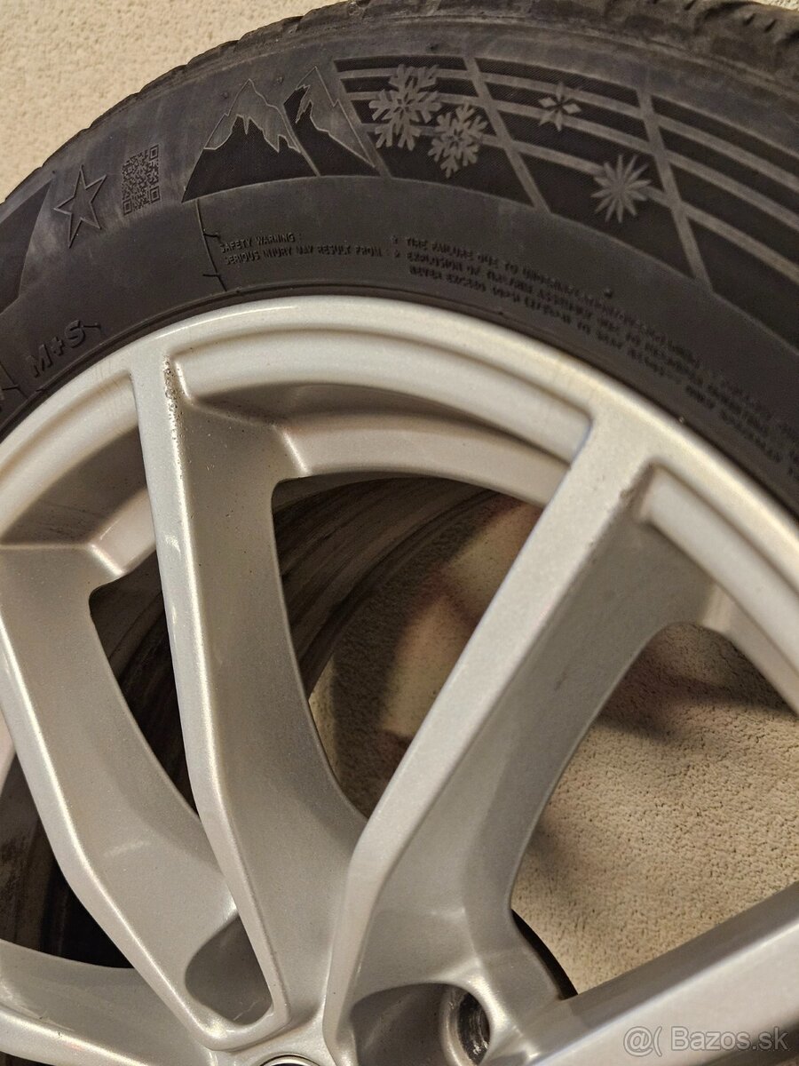 Zimná sada 17" BMW V-Spoke 778 originál - 13