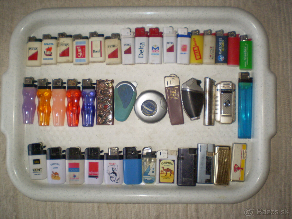 plynové zapaľovače plastové - 13