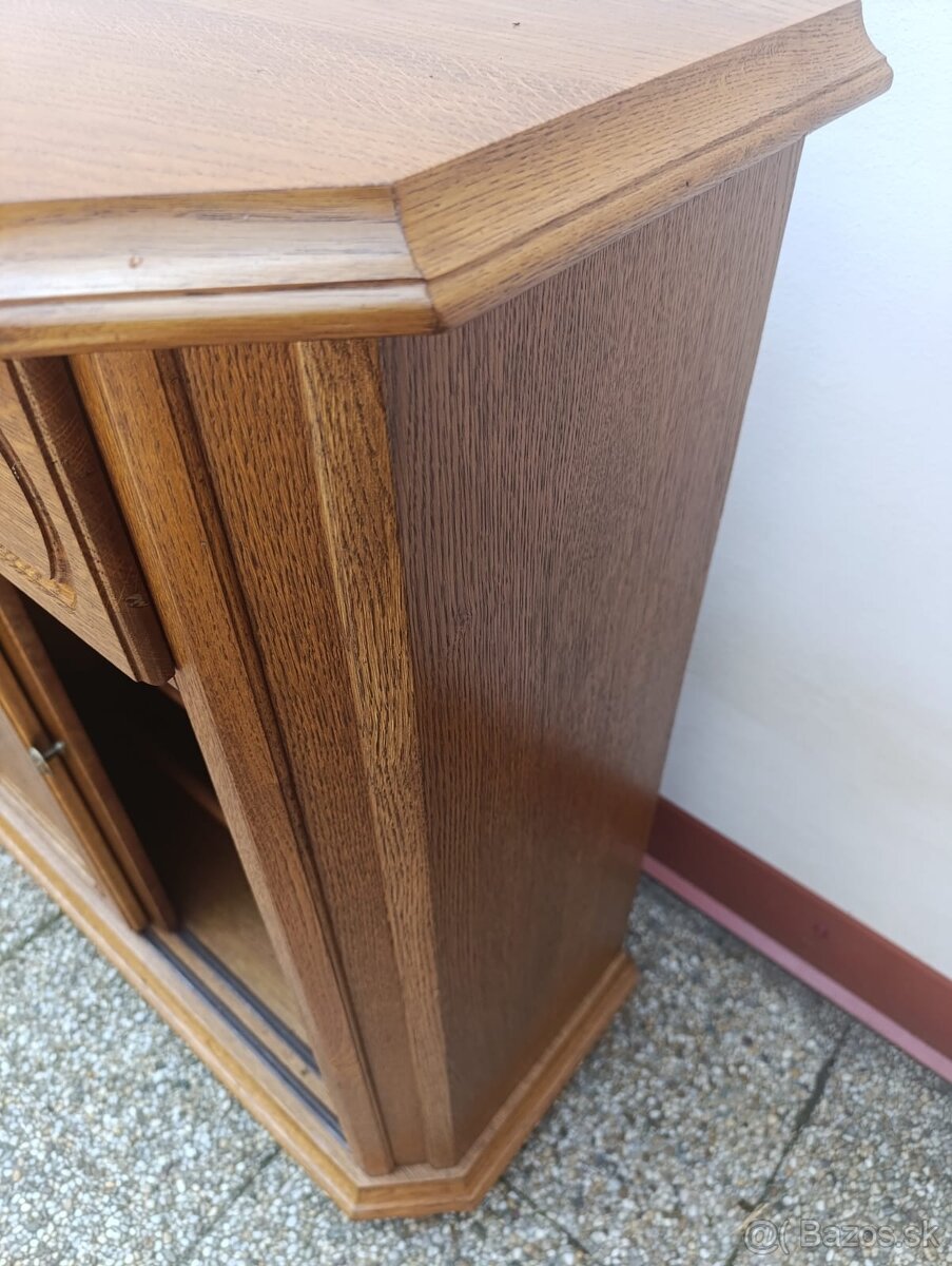Rustikální botník, nábytek z masívu - 13