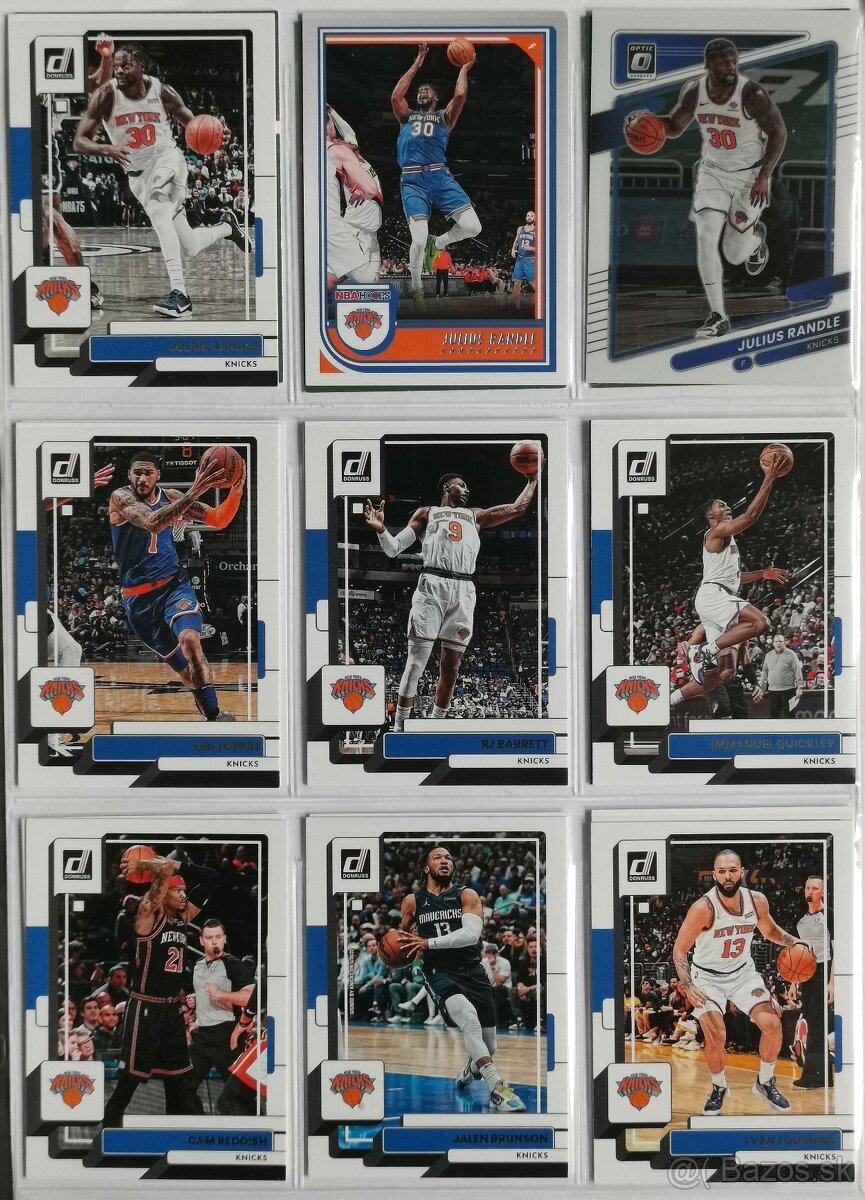 NBA karty - NY Knicks (143 kariet) - 13