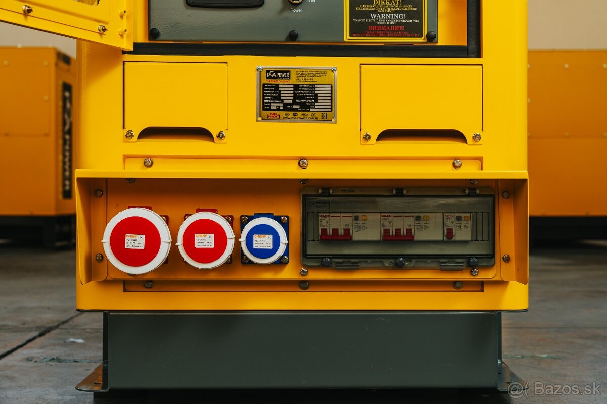 DIESELOVÁ ELEKTROCENTRÁLA PCA POWER PCD-25KVA VČETNĚ ATS - 13